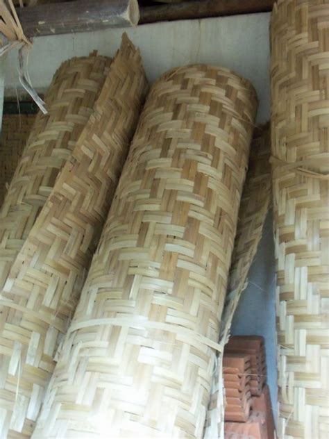 Pagar Bambu Anyaman